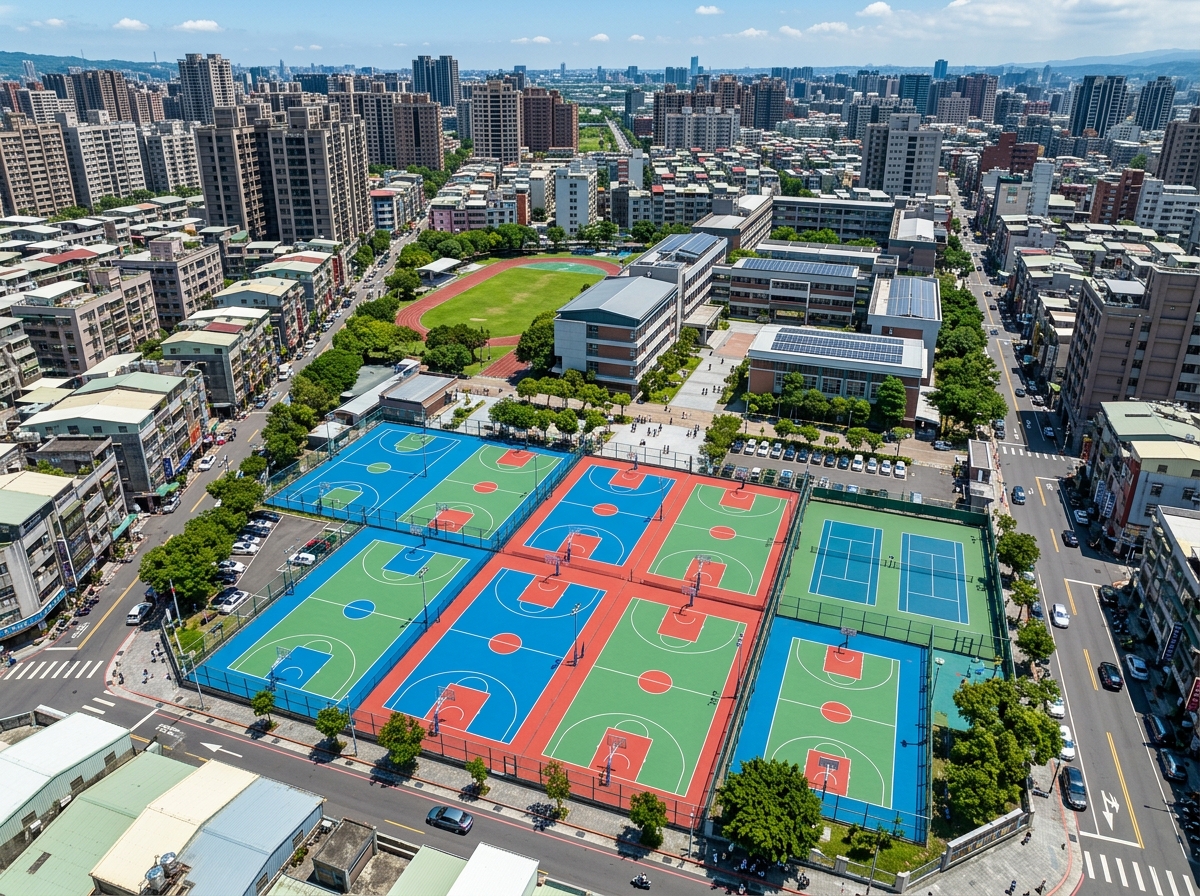 双鸭山市全塑型塑胶跑道硅PU篮球场 - 推荐